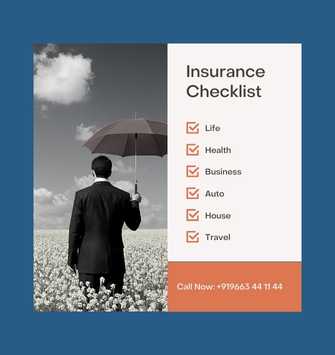 Life Insurance Check list in bangalore